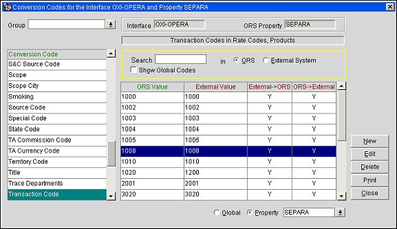 OXI_HUB Transaction Code Generates Setup